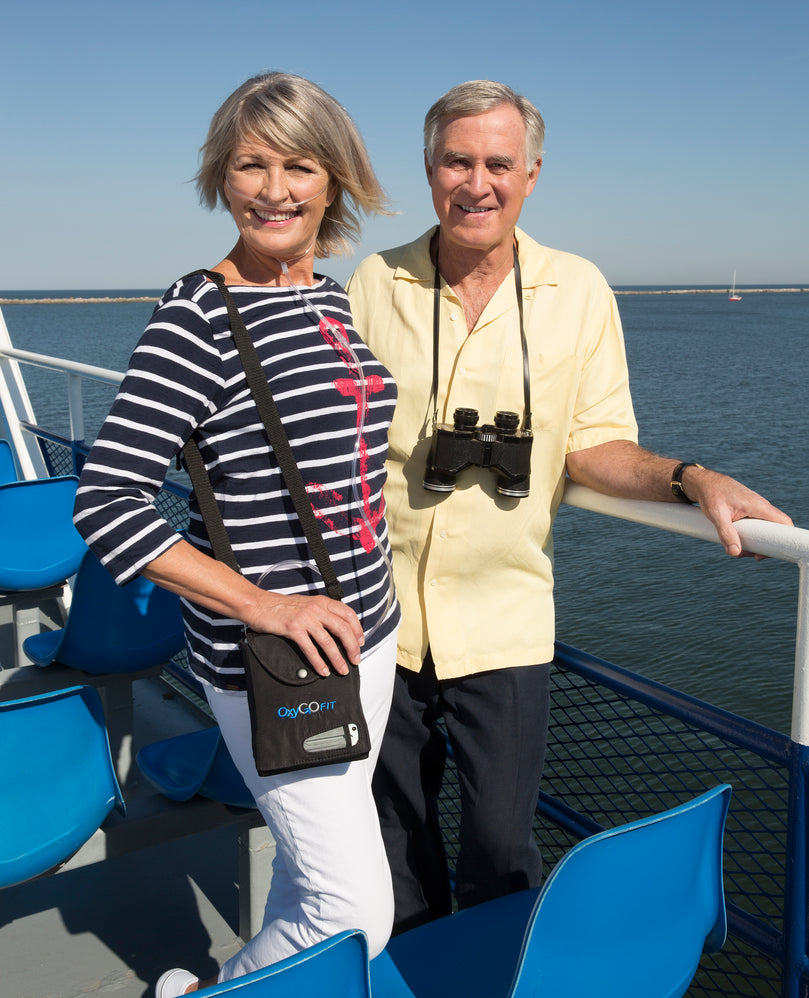 Oxygo FIT Portable Oxygen Concentrator w/ 4 Cell Battery