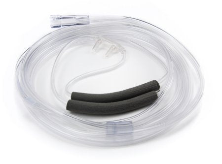 Nasal Cannula with Ear Cushions Low Flow McKesson Brand Adult Straight Prong / NonFlared Tip